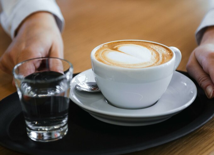 cappucchino bei igz barista